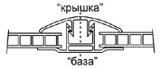 Разъемный поликарбонатный профиль Разъемный поликарбонатный профиль